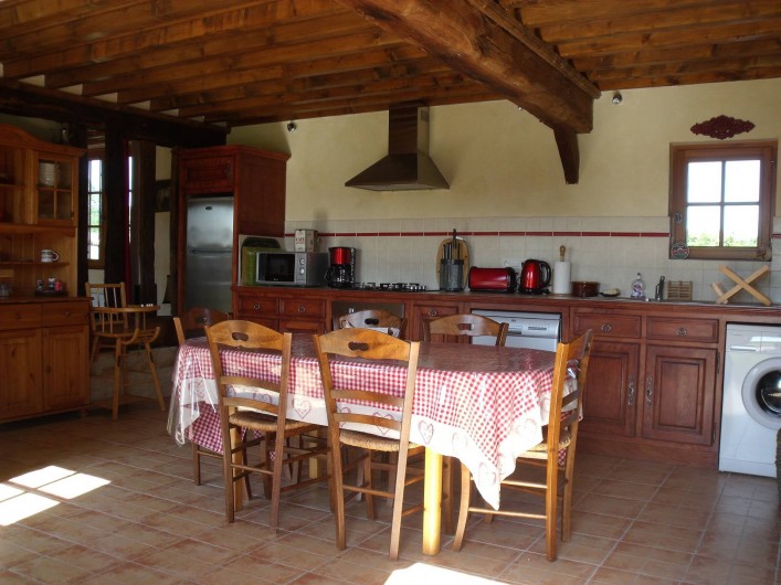 Location de vacances - Gîte à Victot-Pontfol - salle à manger-cuisine