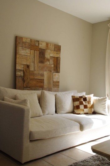 Location de vacances - Villa à Le Plan-de-la-Tour - Deuxième salon, coin lecture