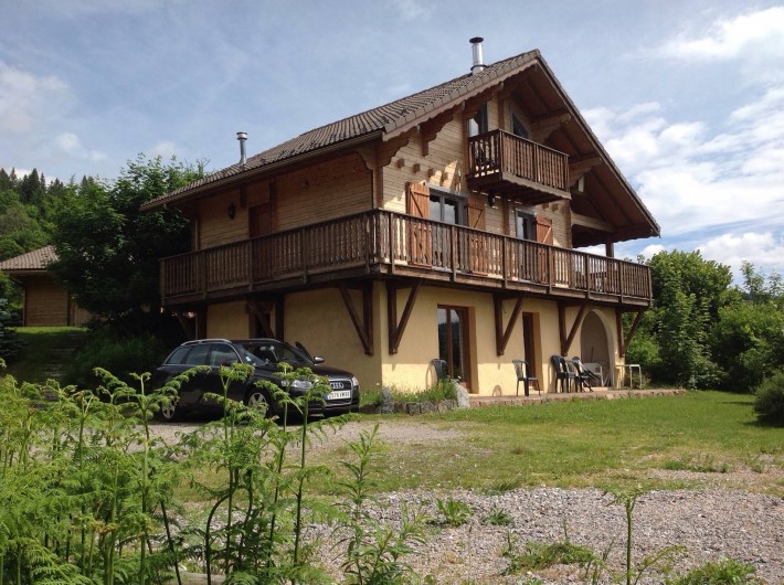 Location de vacances - Chalet à La Bresse - Vue du chalet I Le Monatgnard I La Bresse