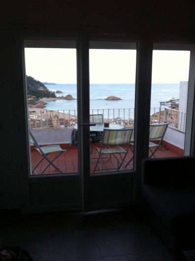 Location de vacances - Appartement à Tossa de Mar - VUE DEPUIS LA SALLE