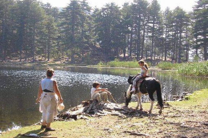 Location de vacances - Chalet à Orto - randonnée au lac de crena