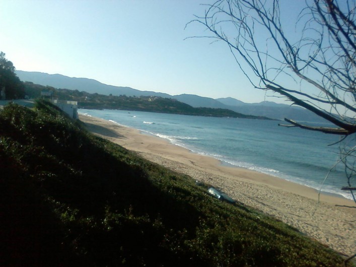 Location de vacances - Chalet à Orto - plage de sable fin de Sagone