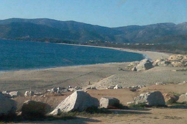 Location de vacances - Chalet à Orto - plage de sable fin à Sagone
