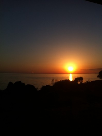 Location de vacances - Villa à Calcatoggio - Couché du soleil