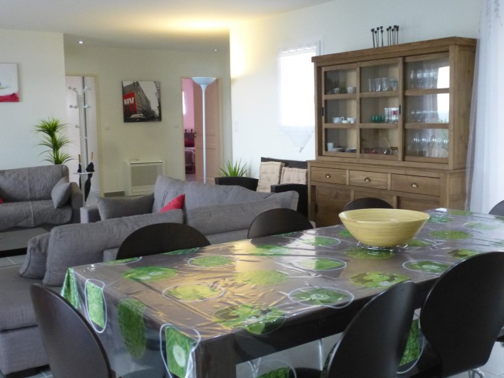 Location de vacances - Villa à Calcatoggio - Salle à manger