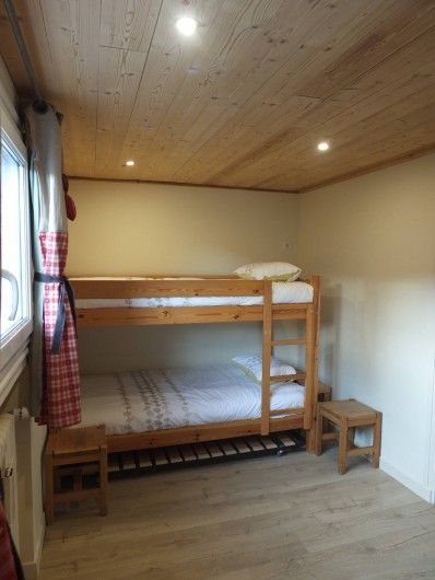 Location de vacances - Appartement à L'Alpe d'Huez - CHAMBRE FAMILIALE VUE2