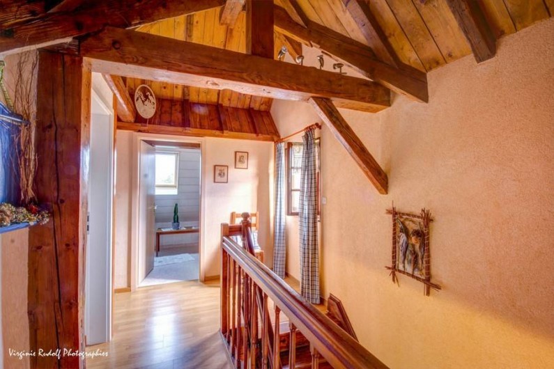 Location de vacances - Villa à Jebsheim - Le charme d'une maison Alsacienne a colombage.