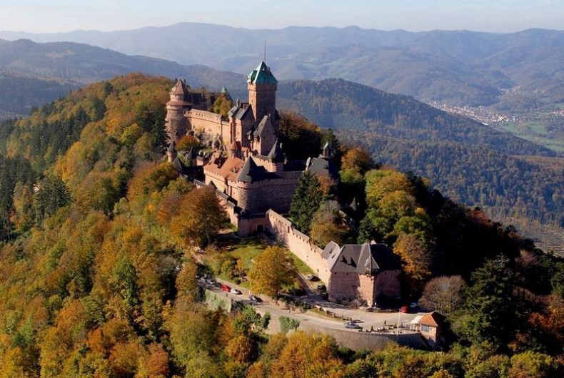 Location de vacances - Villa à Jebsheim - Haut-Koenigsbourg.