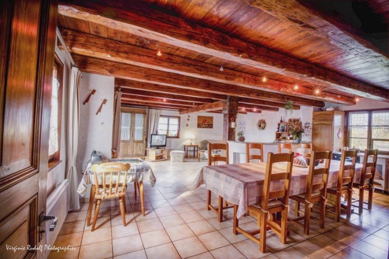 Location de vacances - Villa à Jebsheim - Un spacieux séjour pour des tablées conviviales