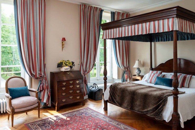 Location de vacances - Château - Manoir à Courtomer - Chaque chambre est différente mais elles sont toutes très confortable
