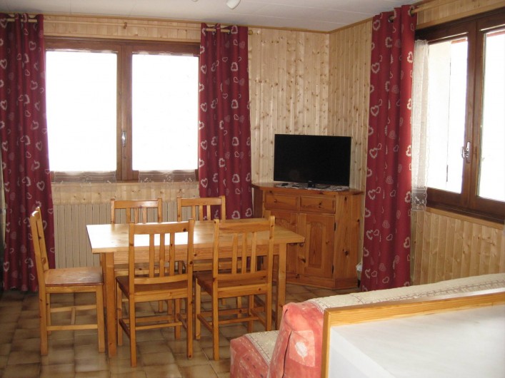 Location de vacances - Studio à La Giettaz - Coin repas