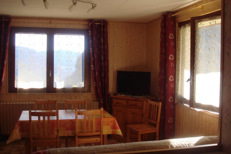 Location de vacances - Studio à La Giettaz - Coin repas