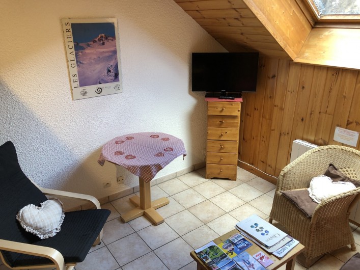 Location de vacances - Appartement à La Grave - le salon