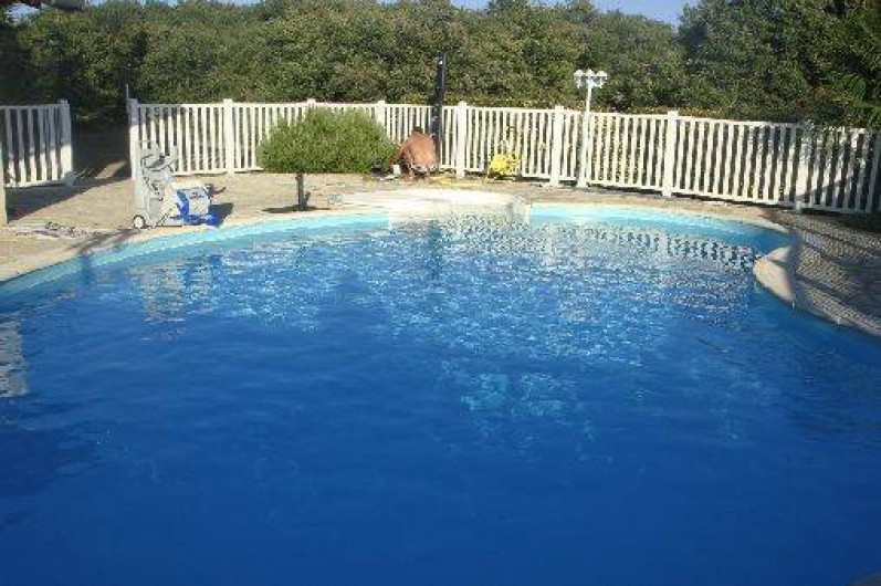 Location de vacances - Maison - Villa à Ornézan - piscine clôturée