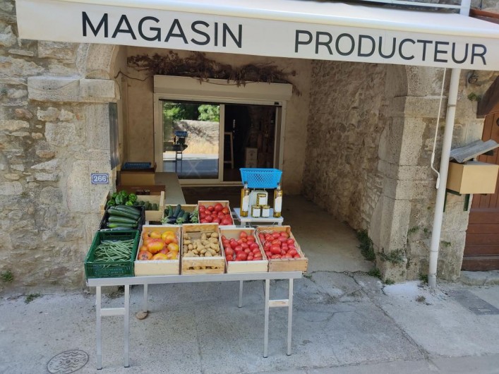 Location de vacances - Gîte à Vézénobres - LEGUMES DE LA FERME