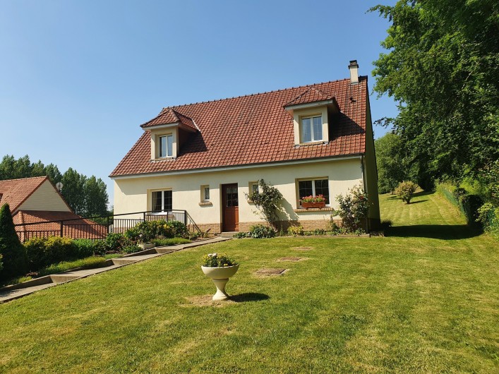 Location de vacances - Gîte à Beussent - FACADE AVANT