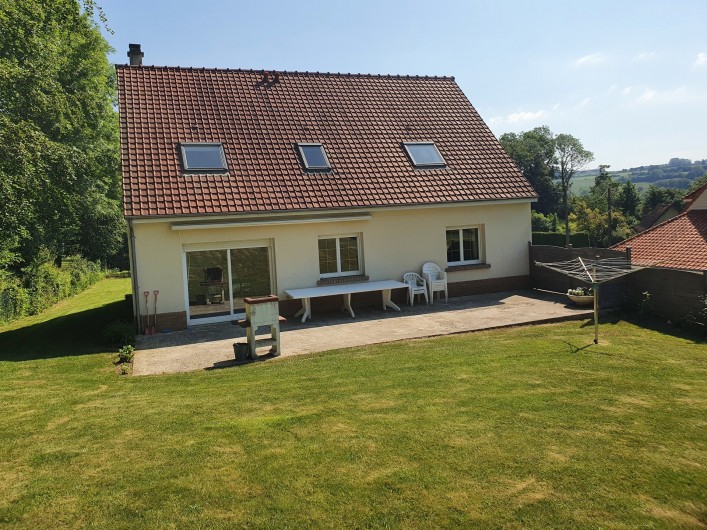 Location de vacances - Gîte à Beussent - FACADE ARRIERE