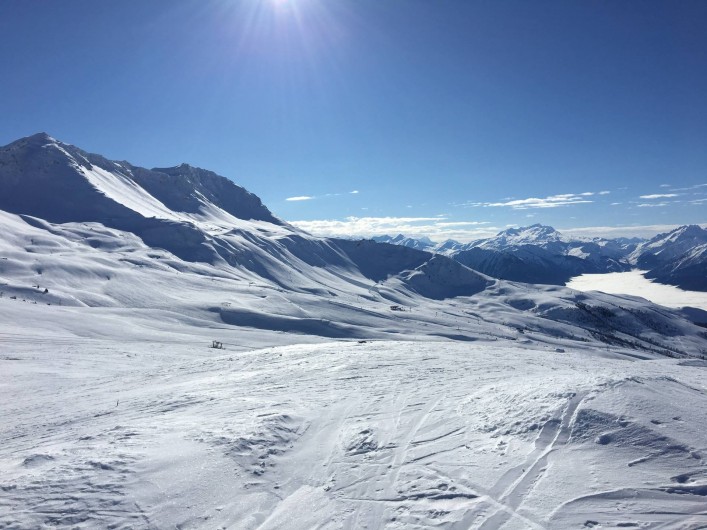 Location de vacances - Chalet à Les Avanchers-Valmorel - le domaine skiable de Valmorel-Saint Francois Longchamps.