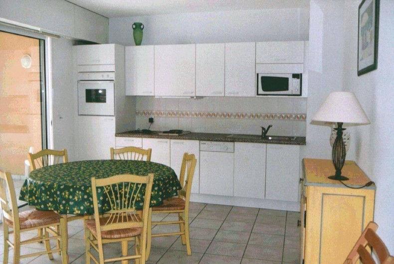 Location de vacances - Appartement à Moliets-et-Maa - Côté cuisine