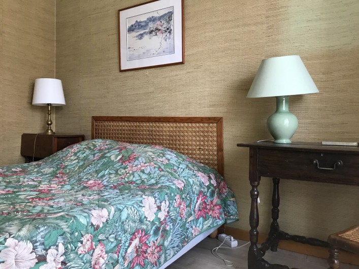 Location de vacances - Chalet à Briançon - chambre sur terrasse