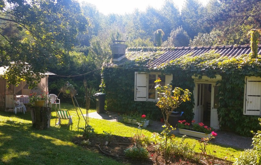 Location de vacances - Maison - Villa à Rives-du-Loir-en-Anjou - L'ENSEMBLE SOUS UN SOLEIL D'ETE