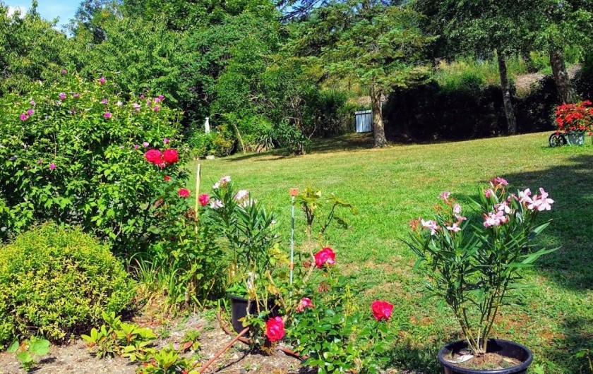 Location de vacances - Maison - Villa à Rives-du-Loir-en-Anjou - ENTREE DEVANT LA MAISON AVEC PORTILLON