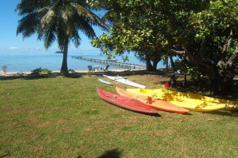 Location de vacances - Bungalow - Mobilhome à Uturoa - KAYAKS