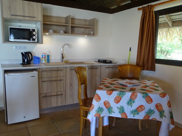 Location de vacances - Bungalow - Mobilhome à Uturoa - CUISINE