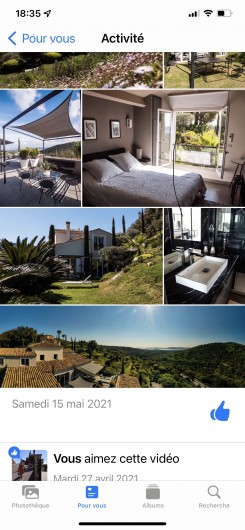 Location de vacances - Villa à Grimaud