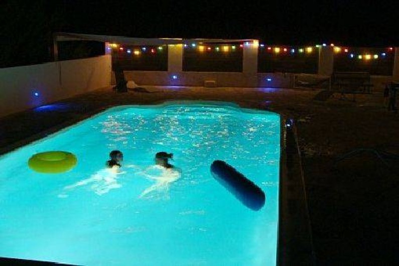 Location de vacances - Villa à La Seyne-sur-Mer - Eclairages pour bains nocturnes