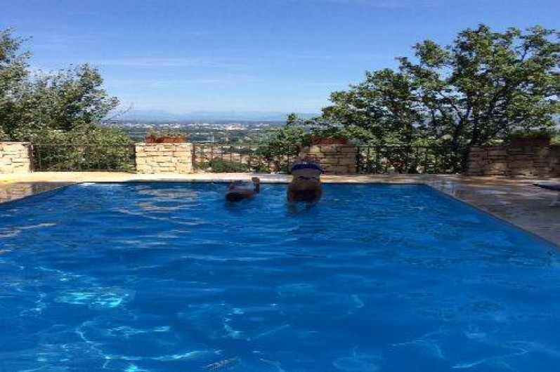 Location de vacances - Appartement à Le Teil - piscine