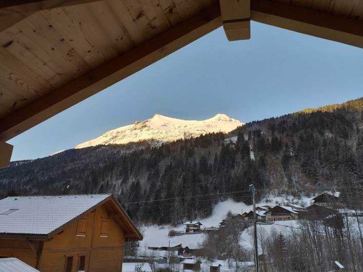 Location de vacances - Chalet à Les Contamines-Montjoie - Vue du balcon