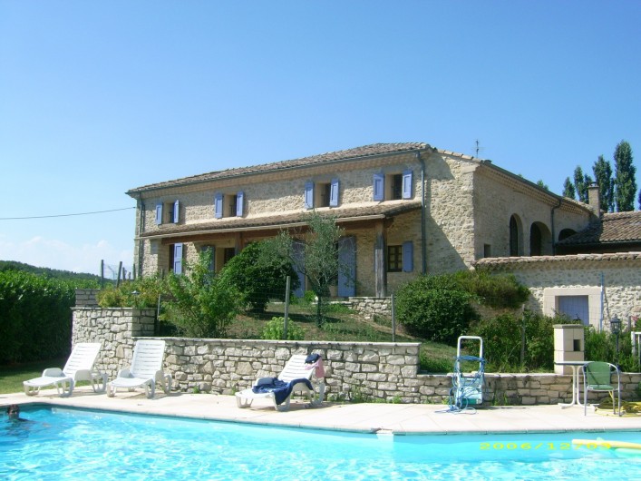 Location de vacances - Chambre d'hôtes à Divajeu - La maison