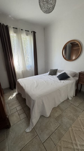 Location de vacances - Villa à Marseille - chambre double à l'étage