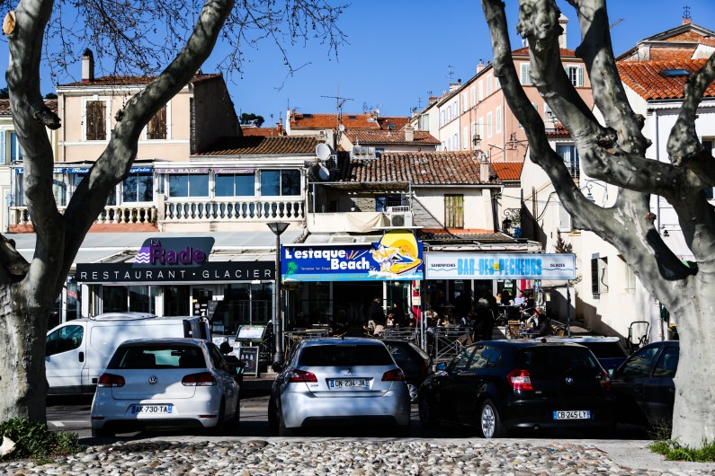 Location de vacances - Villa à Marseille - cafés et restaurants sur le Littoral de l'Estaque