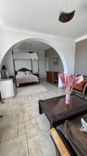 Location de vacances - Villa à Marseille - Chambre avec dressing