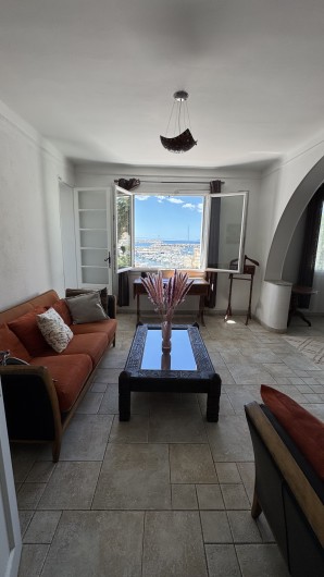 Location de vacances - Villa à Marseille - coin salon