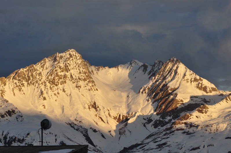 Location de vacances - Studio à Les Arcs - Vue depuis le balcon sur le Rognais