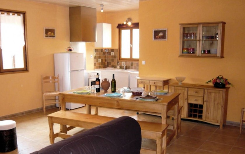 Location de vacances - Gîte à Sallèles-d'Aude - Cuisine gîte 1