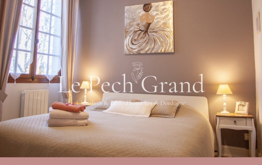 Location de vacances - Chambre d'hôtes à Saint-Sozy - Chambre de Catherine