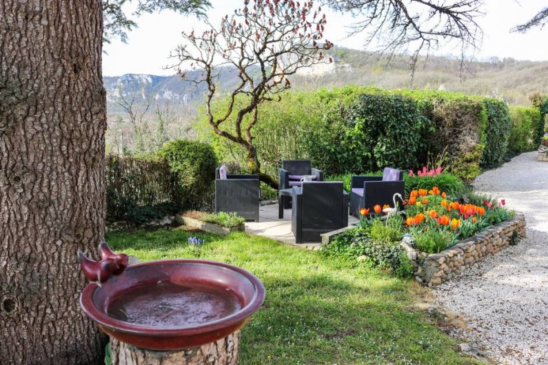 Location de vacances - Chambre d'hôtes à Saint-Sozy - Jardin