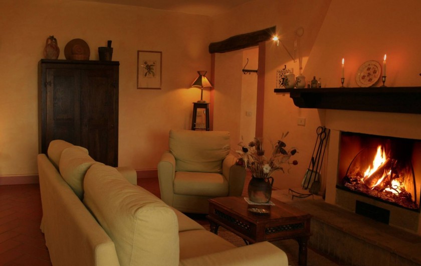 Location de vacances - Gîte à Campiglia D'orcia - il caminetto Casa Claudia