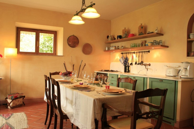Location de vacances - Gîte à Campiglia D'orcia - cucina Casa Claudia