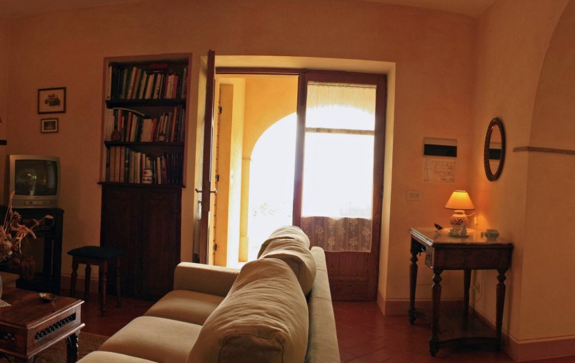 Location de vacances - Gîte à Campiglia D'orcia - il salotto