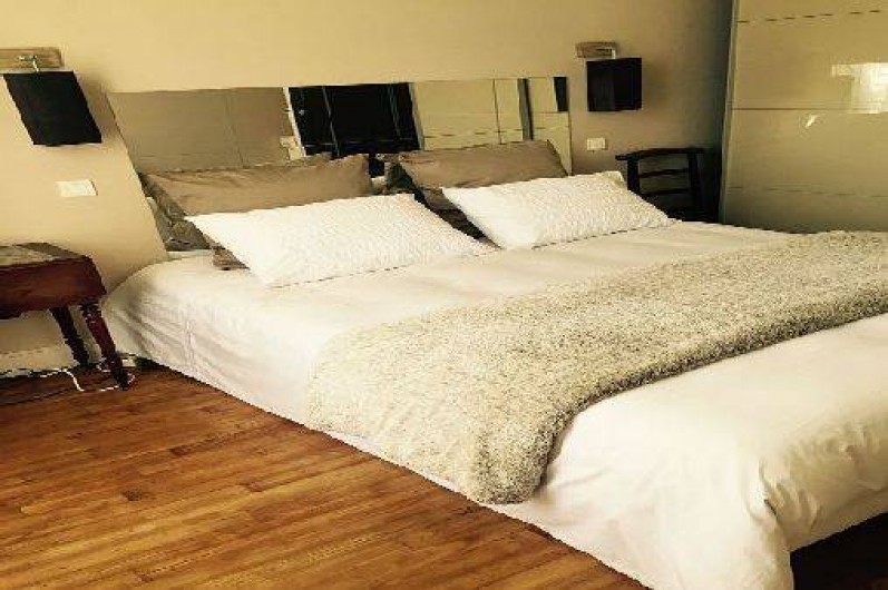 Location de vacances - Appartement à Saint-Malo - Chambre 1  Double vitrage partout