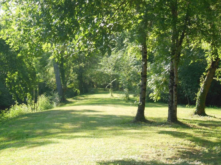 Location de vacances - Gîte à Justian - Promenade dans le petit bois.
