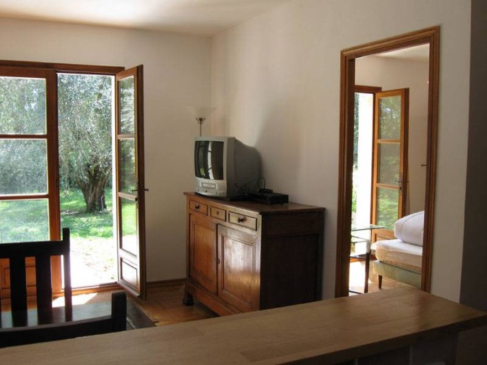 Location de vacances - Appartement à Gattières - Séjour