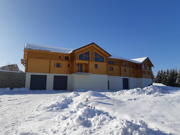 Location de vacances - Chambre d'hôtes à Septmoncel - Chalet Aux Brimbelles en hiver