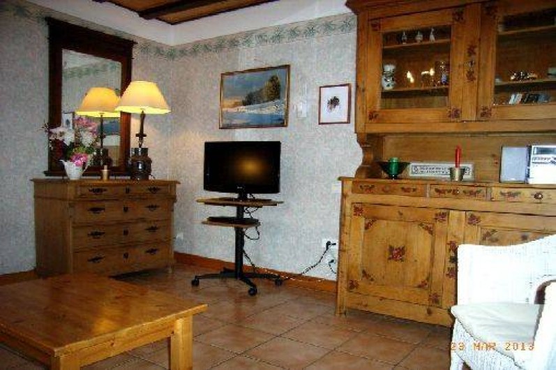 Location de vacances - Gîte à Saint-Pierre - Le salon, TV, radio