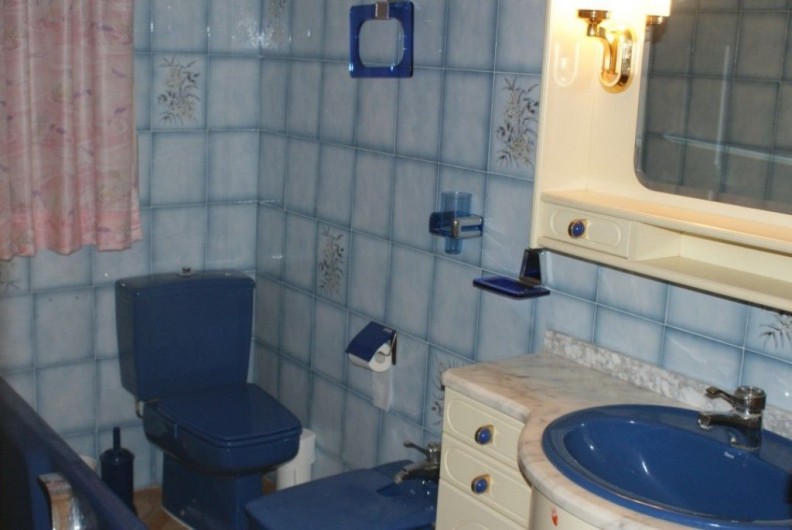 Location de vacances - Villa à Cambrils - bain-toilette-lavabo appt 1